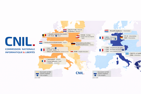CNIL : cartographie des niveaux de protection des données en Europe et dans le monde